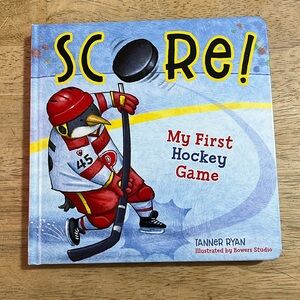 Score! My First Hockey Game by Tanner Ryan Little Genius Books Board Book